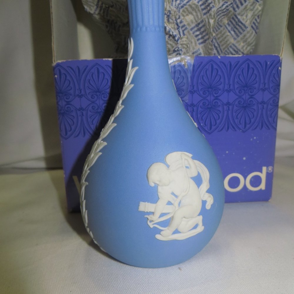 Wedgwood Jasperware Bud Vase New Gift